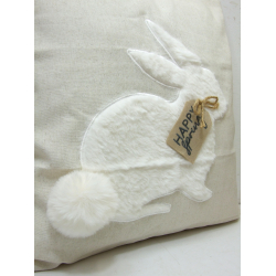 Poduszka dekoracyjna Zając Beżowa 45x45cm